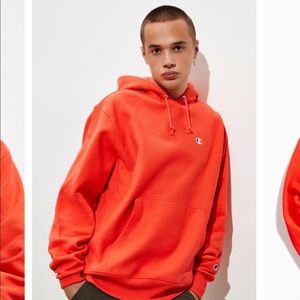 Coral champion reverse weave hoodie men’s xl